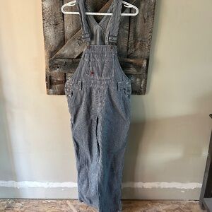 Men's Dickies Blue & White Pinstripe Overalls